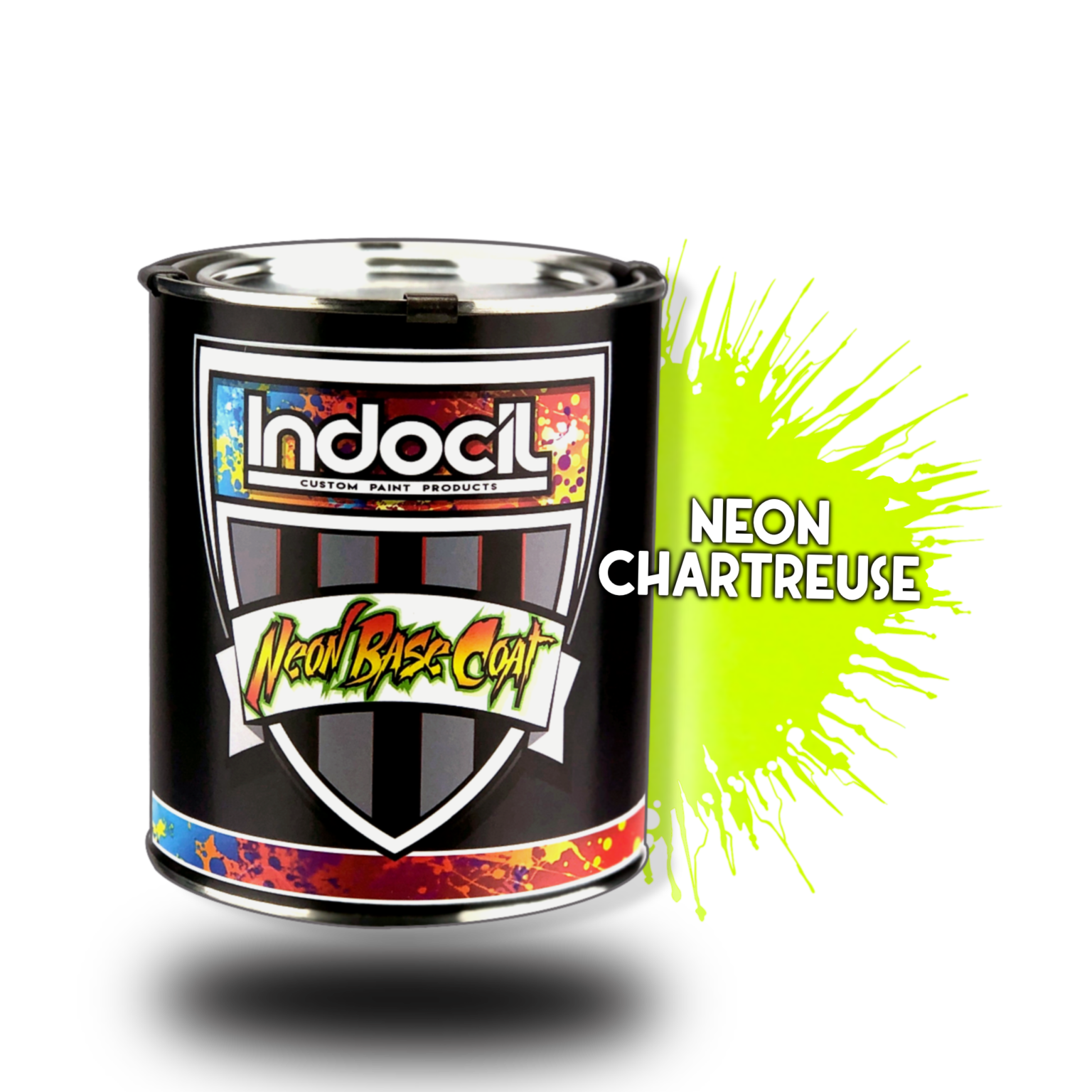 Chartreuse Neon Polyester Basecoat 21 Mixing Ratio (QUART) Genteel